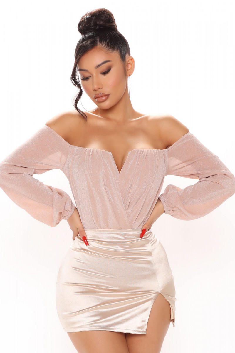 Janet Guzman featured in  the Fashion Nova catalogue for Winter 2020