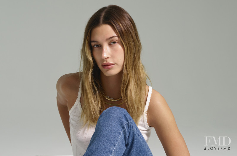 Hailey Baldwin Bieber featured in  the Superga advertisement for Spring/Summer 2021