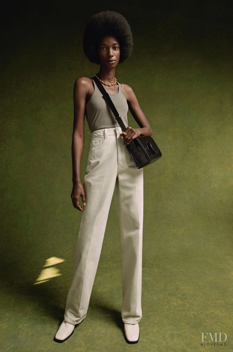 Shade Akinbobola featured in  the Harrods lookbook for Spring/Summer 2021