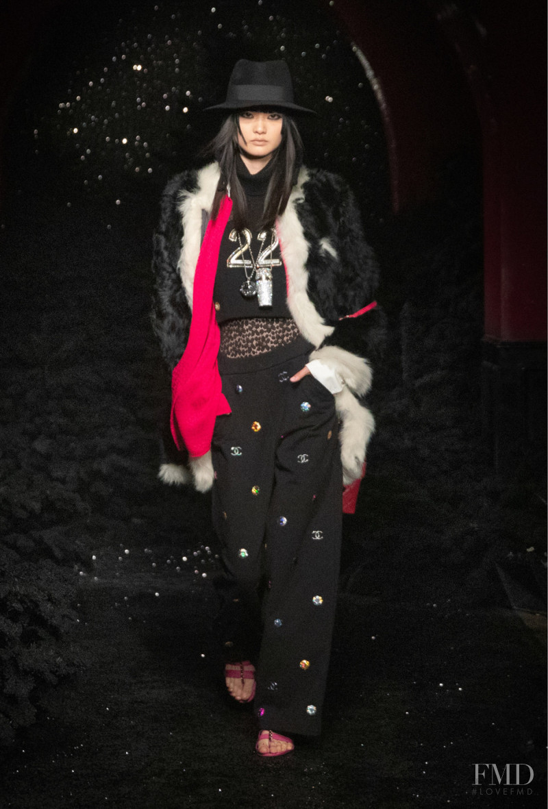 Cong He featured in  the Chanel fashion show for Autumn/Winter 2021