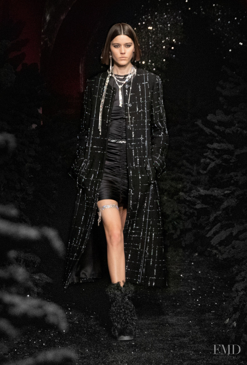 Vivienne Rohner featured in  the Chanel fashion show for Autumn/Winter 2021