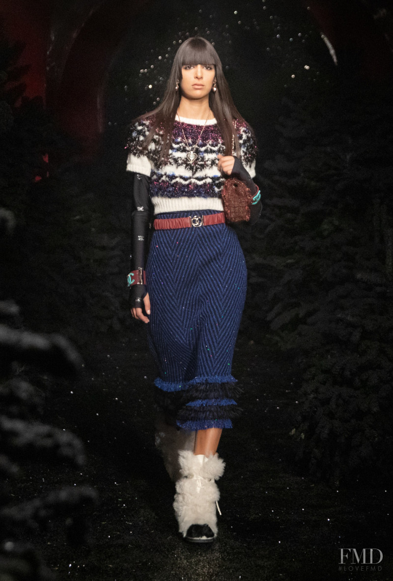 Nora Attal featured in  the Chanel fashion show for Autumn/Winter 2021