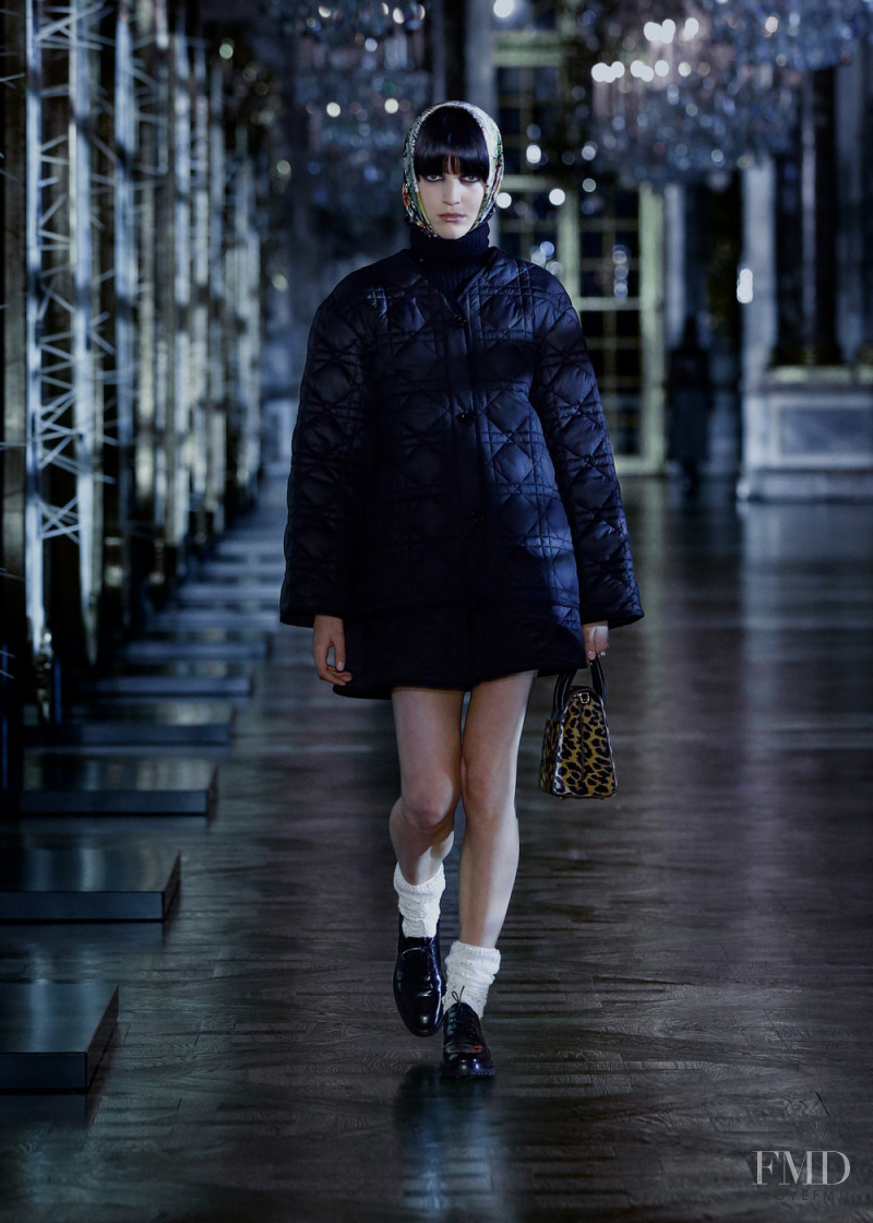 Yuki van Gog featured in  the Christian Dior fashion show for Autumn/Winter 2021
