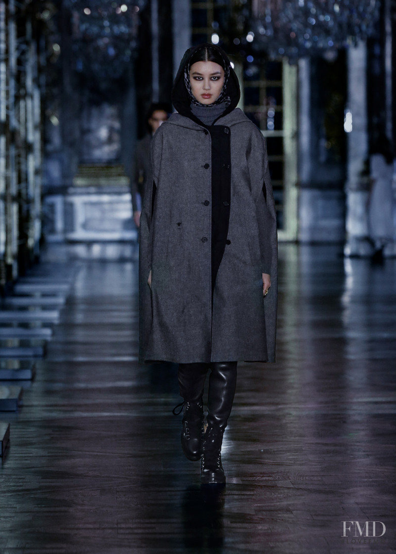 Estelle Chen featured in  the Christian Dior fashion show for Autumn/Winter 2021
