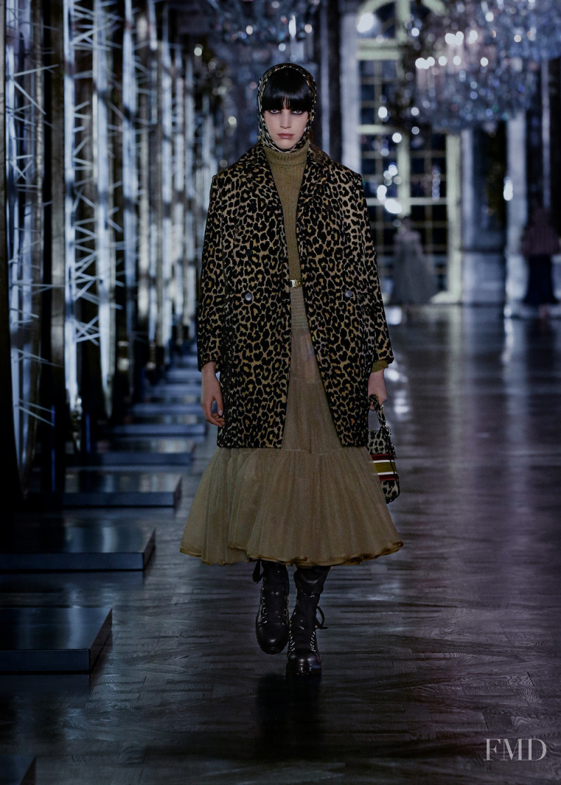 Yuki van Gog featured in  the Christian Dior fashion show for Autumn/Winter 2021