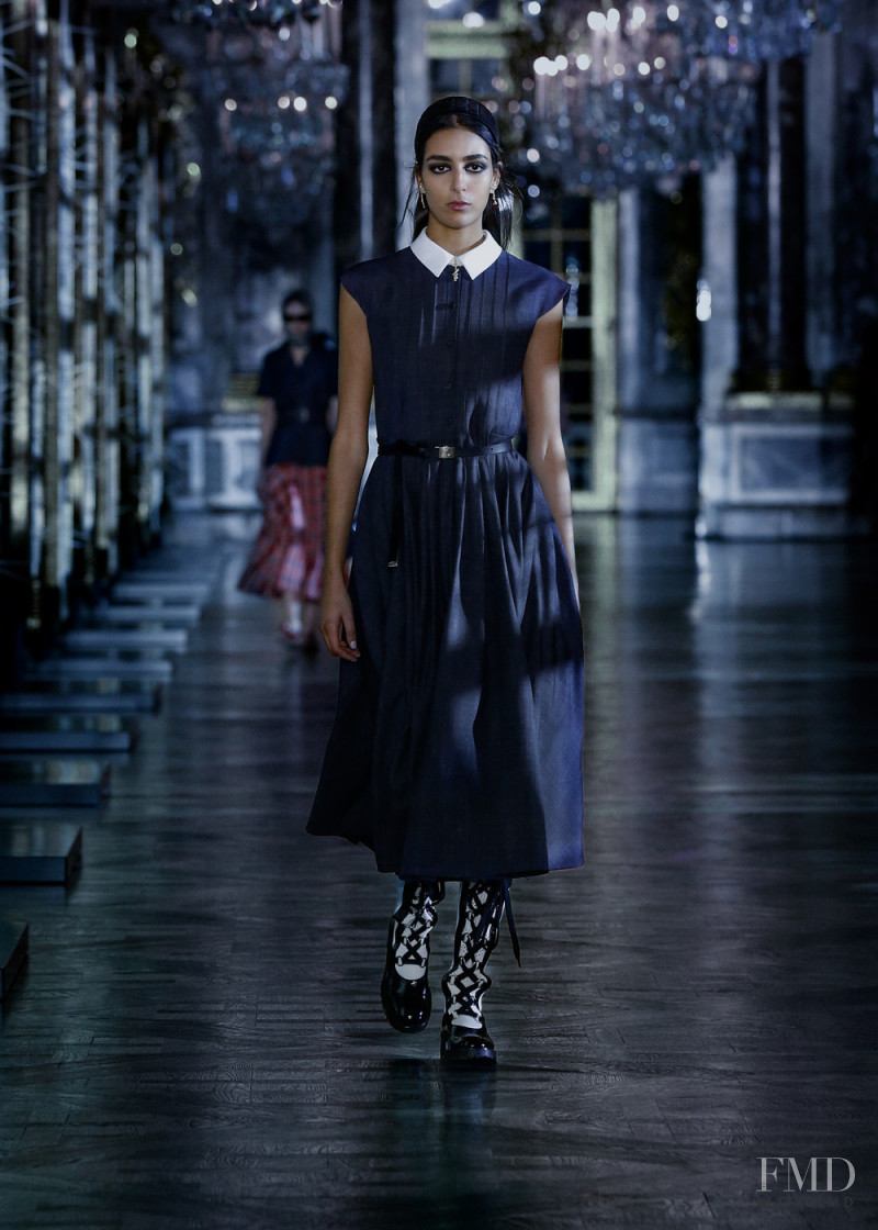 Nora Attal featured in  the Christian Dior fashion show for Autumn/Winter 2021