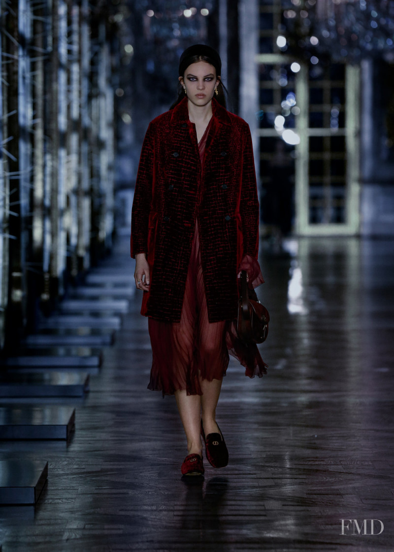 Maja Zimnoch featured in  the Christian Dior fashion show for Autumn/Winter 2021
