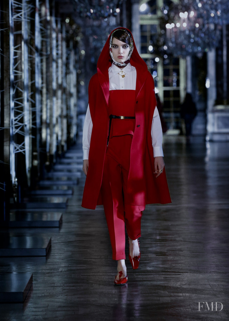 Lida Freudenreich featured in  the Christian Dior fashion show for Autumn/Winter 2021