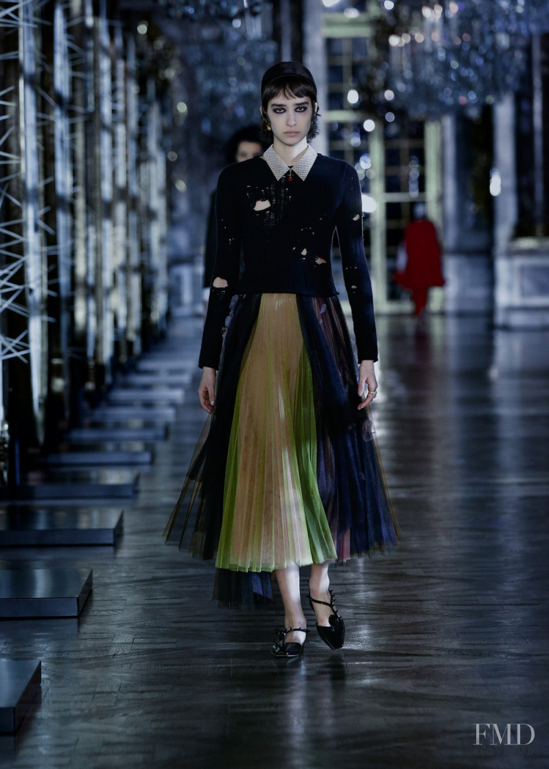 Hanaka Hori featured in  the Christian Dior fashion show for Autumn/Winter 2021