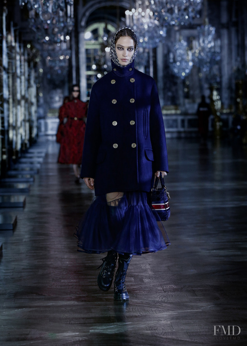 Sophie Koella featured in  the Christian Dior fashion show for Autumn/Winter 2021