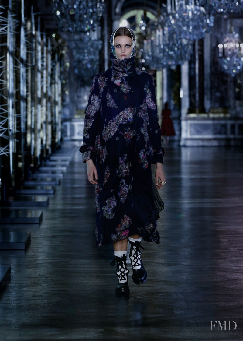 Lulu Tenney featured in  the Christian Dior fashion show for Autumn/Winter 2021