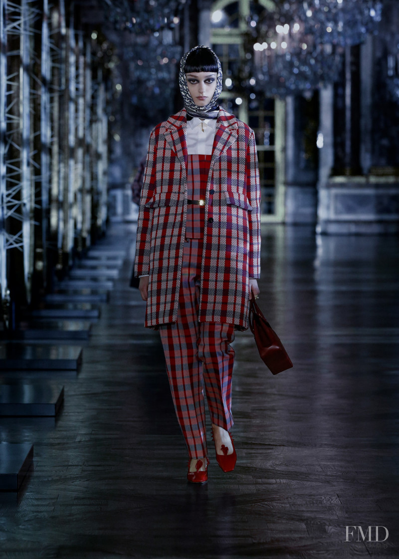 Ivana Trivic featured in  the Christian Dior fashion show for Autumn/Winter 2021