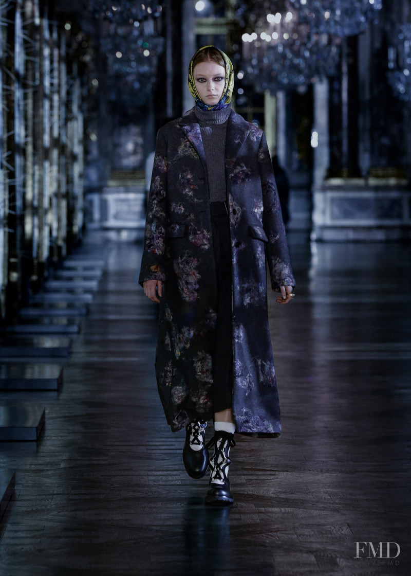 Sara Grace Wallerstedt featured in  the Christian Dior fashion show for Autumn/Winter 2021