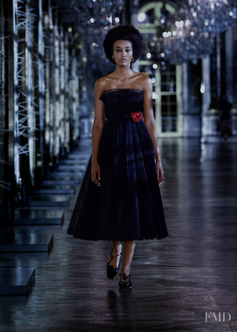 Juliany Moraes featured in  the Christian Dior fashion show for Autumn/Winter 2021
