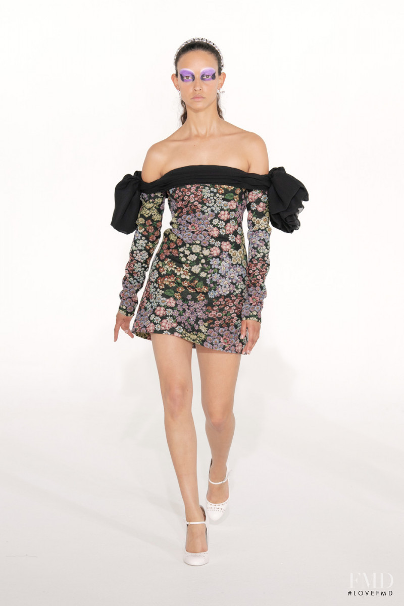 Betty Schupp featured in  the Giambattista Valli fashion show for Autumn/Winter 2021