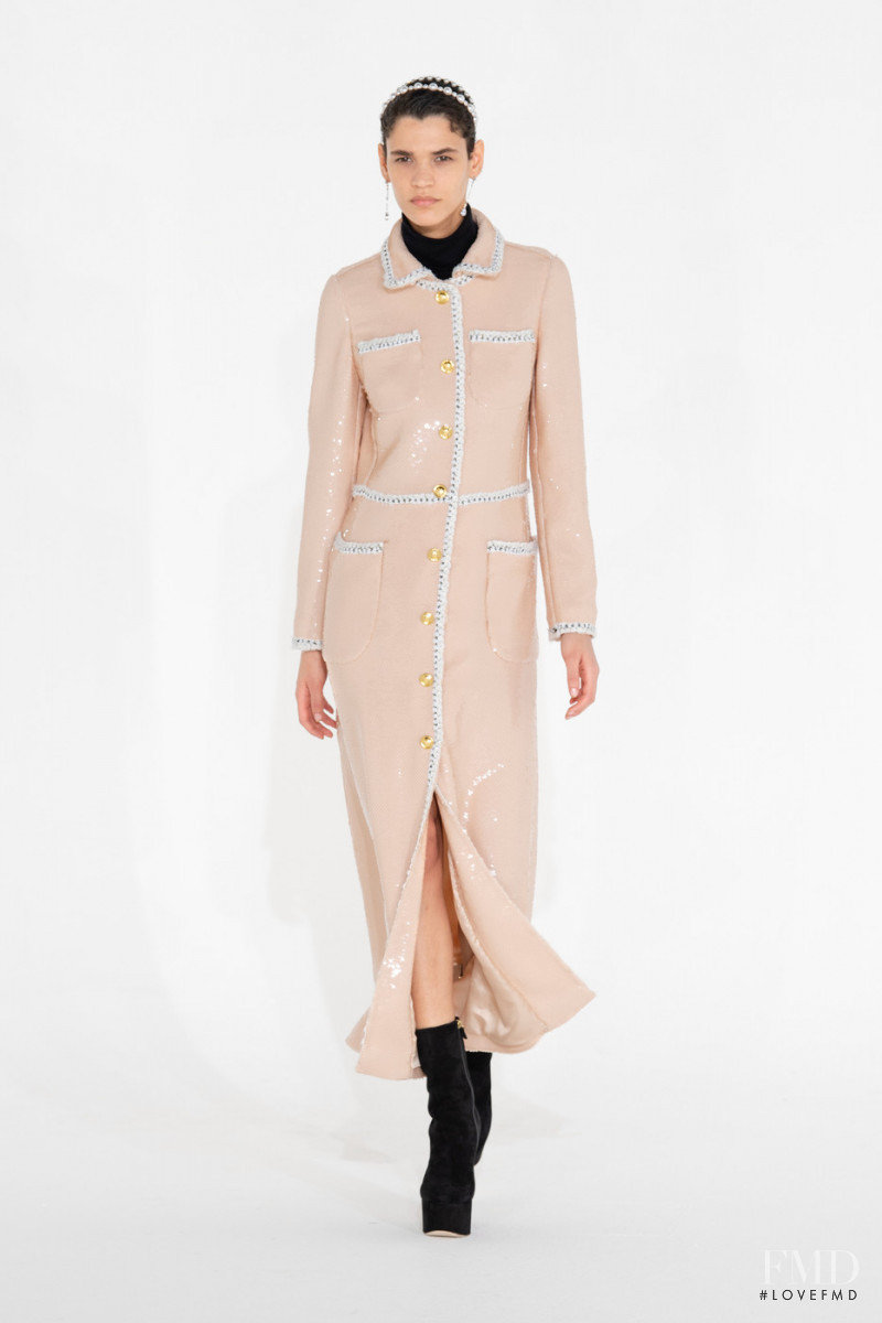 Kerolyn Soares featured in  the Giambattista Valli fashion show for Autumn/Winter 2021