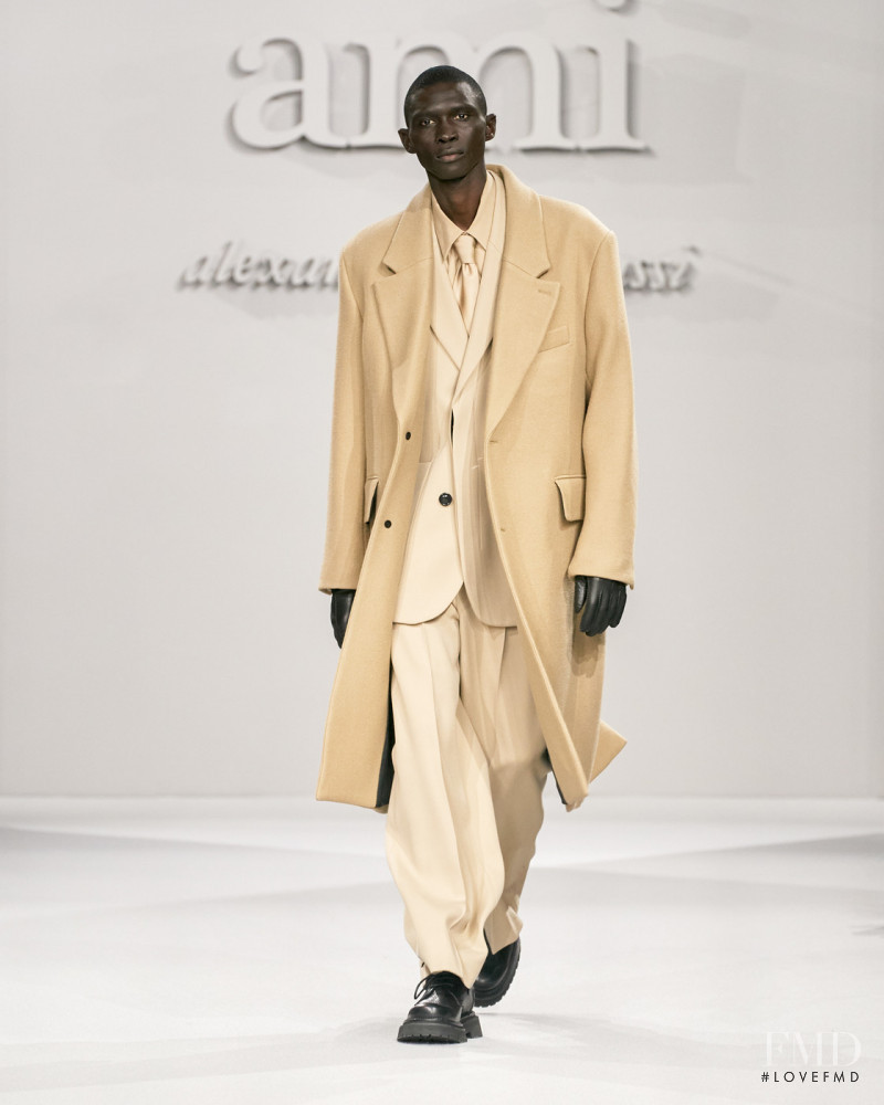 Fernando Cabral featured in  the AMI Alexandre Mattiussi fashion show for Autumn/Winter 2021