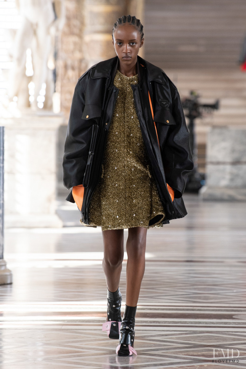 Metta Irebe featured in  the Louis Vuitton fashion show for Autumn/Winter 2021