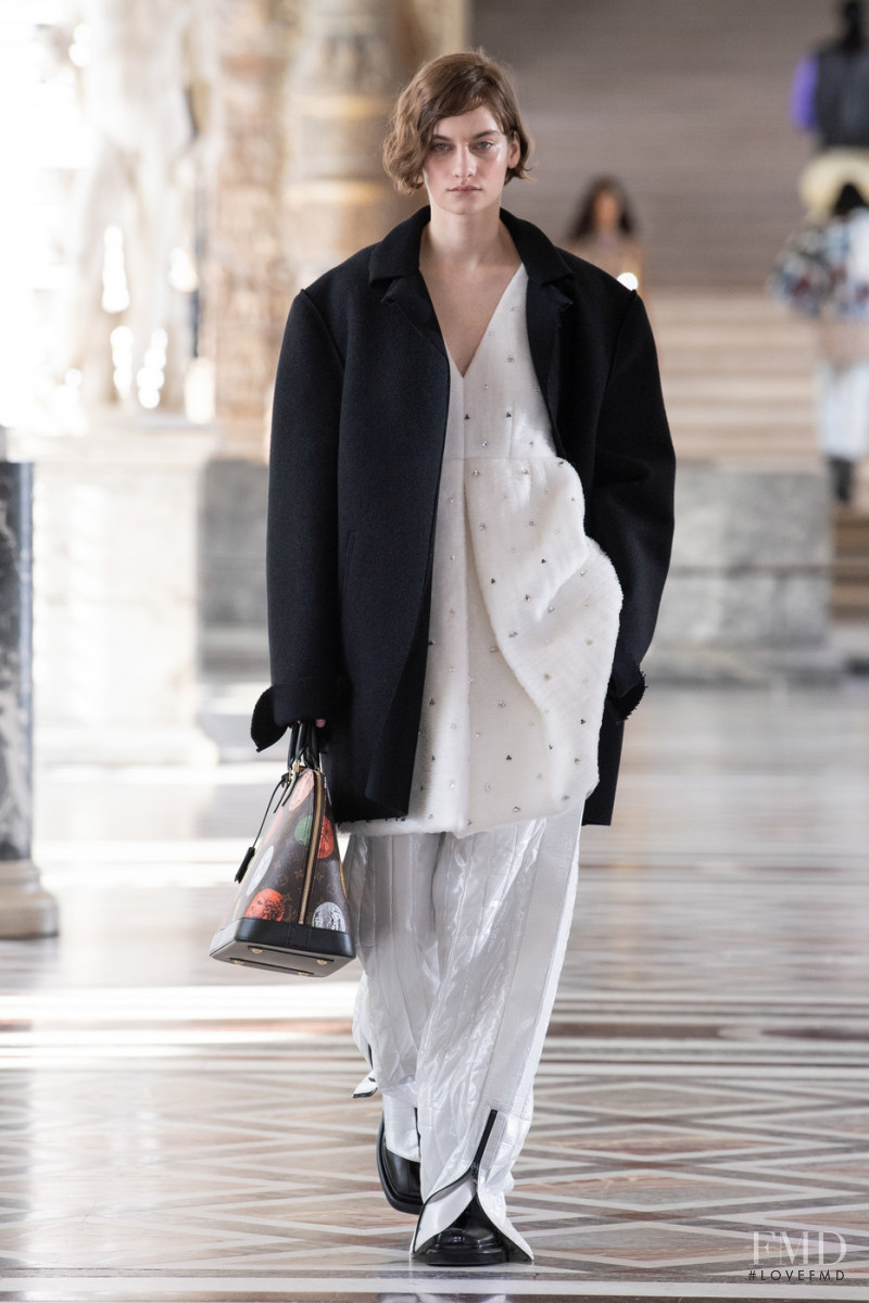 Alina Bolotina featured in  the Louis Vuitton fashion show for Autumn/Winter 2021