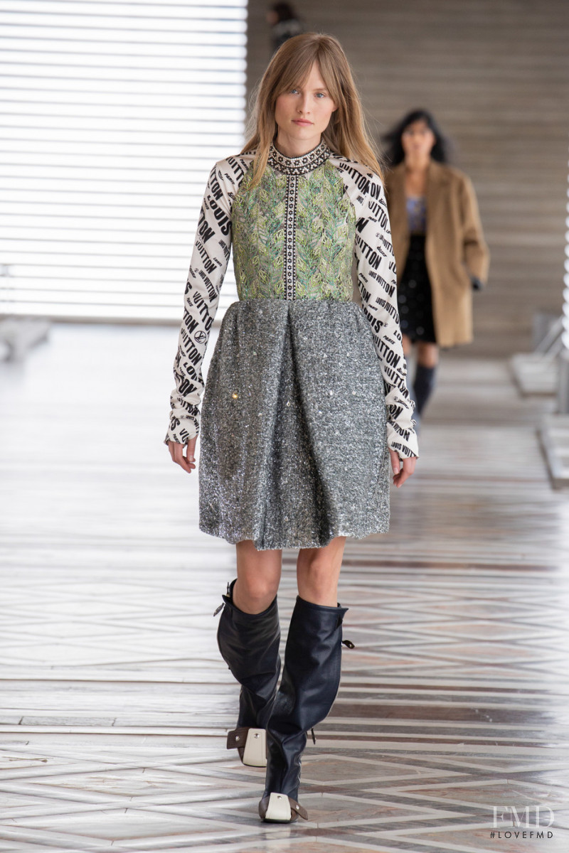 Klara Kristin featured in  the Louis Vuitton fashion show for Autumn/Winter 2021