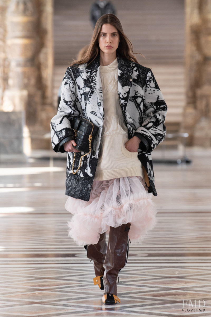 Denise Ascuet featured in  the Louis Vuitton fashion show for Autumn/Winter 2021