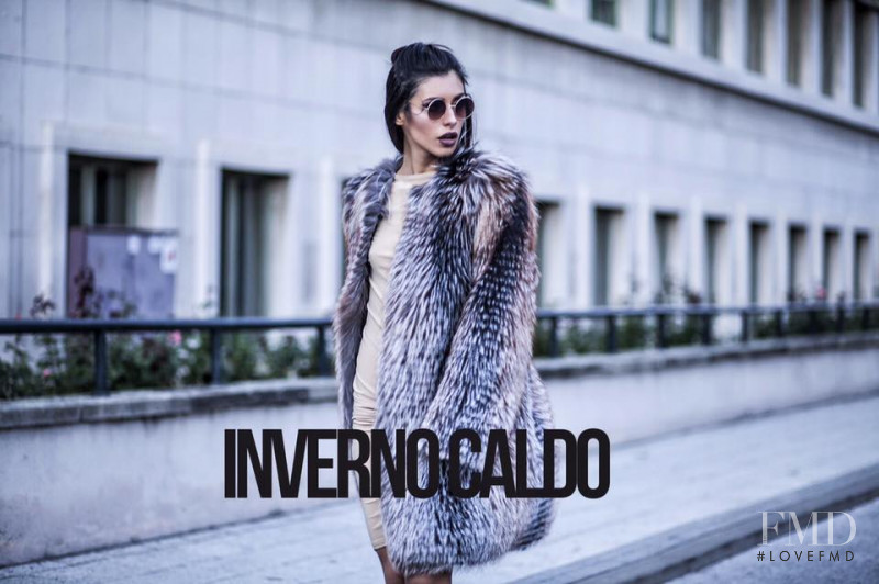 Teodora Tea Beric featured in  the Inverno Caldo advertisement for Autumn/Winter 2016