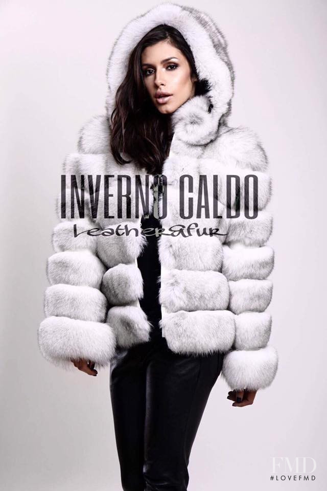 Teodora Tea Beric featured in  the Inverno Caldo advertisement for Autumn/Winter 2016