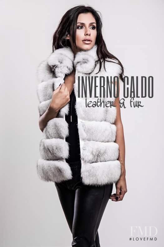 Teodora Tea Beric featured in  the Inverno Caldo advertisement for Autumn/Winter 2016