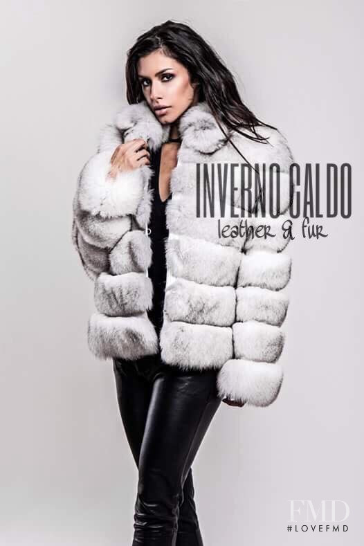 Teodora Tea Beric featured in  the Inverno Caldo advertisement for Autumn/Winter 2016