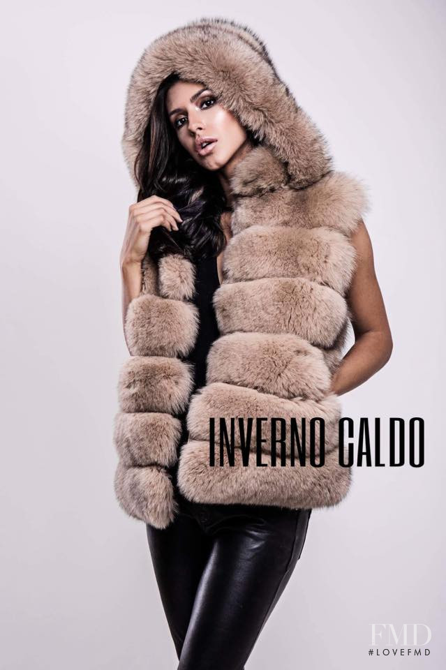 Teodora Tea Beric featured in  the Inverno Caldo advertisement for Autumn/Winter 2016