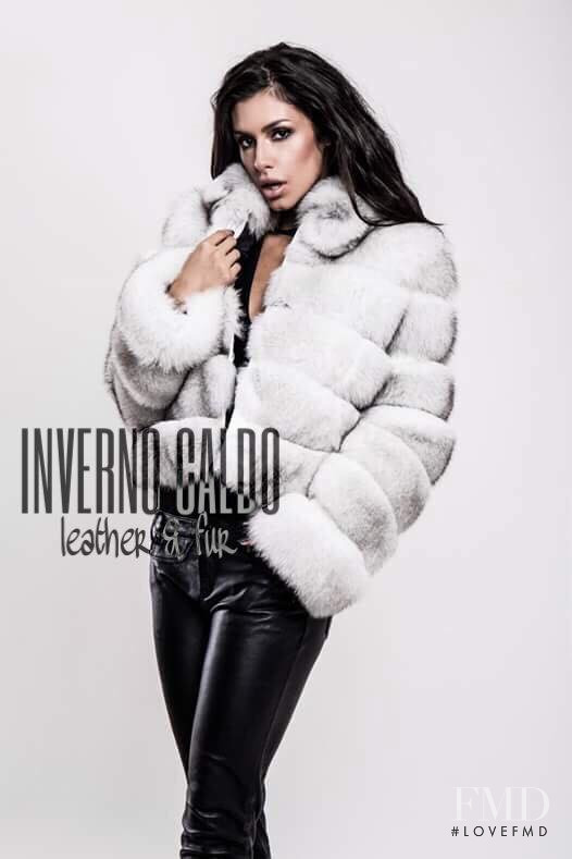 Teodora Tea Beric featured in  the Inverno Caldo advertisement for Autumn/Winter 2016