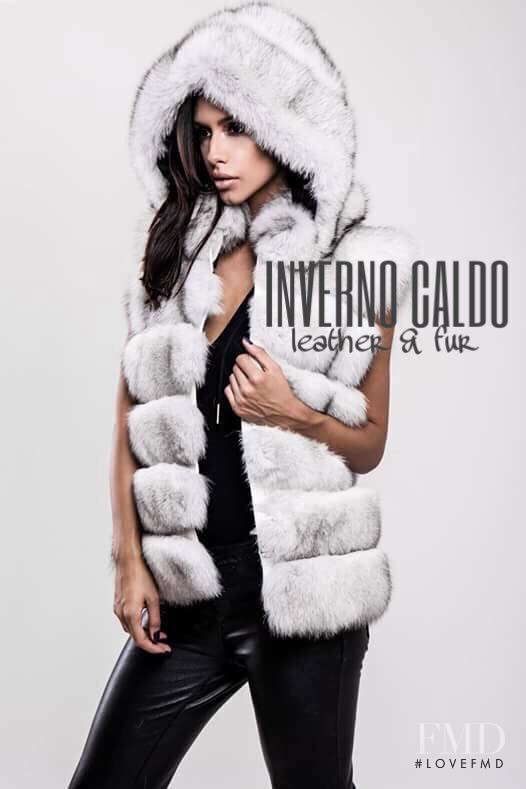 Teodora Tea Beric featured in  the Inverno Caldo advertisement for Autumn/Winter 2016