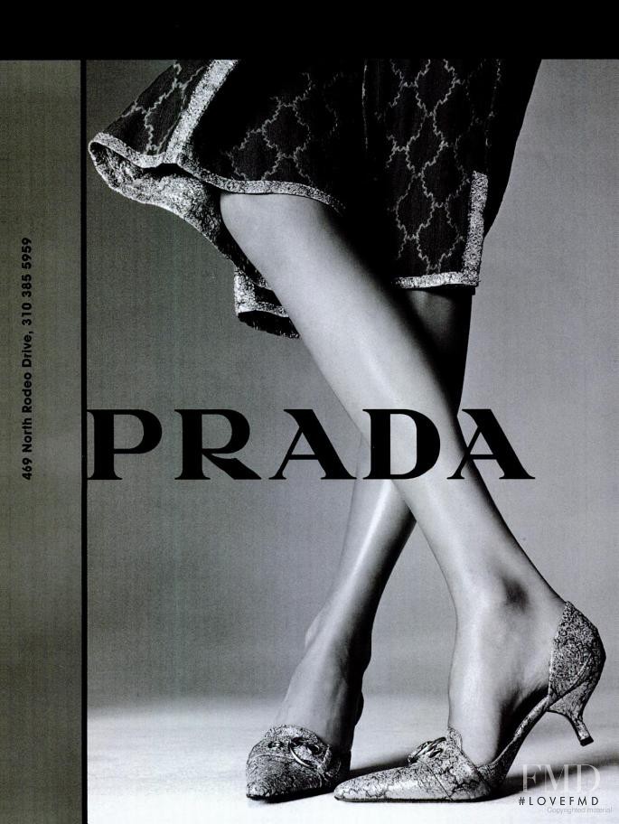 Prada advertisement for Spring/Summer 2002