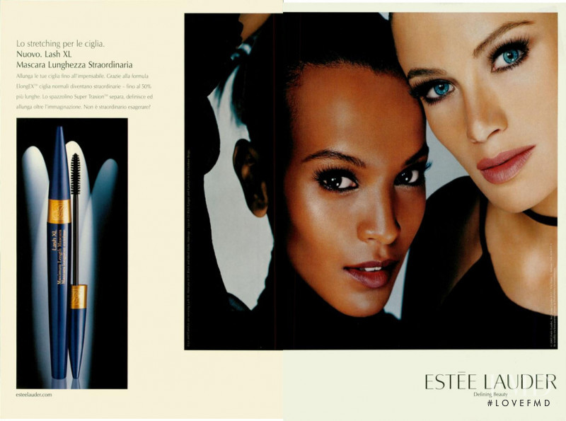Carolyn Murphy featured in  the Estée Lauder Lash XL advertisement for Spring/Summer 2005