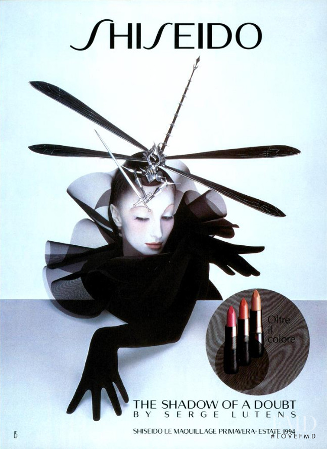Shiseido The Shadow of a Diuble advertisement for Spring/Summer 1994