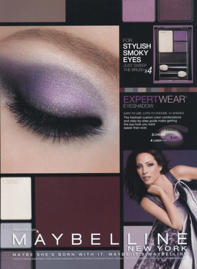 Maybelline advertisement for Spring/Summer 2011