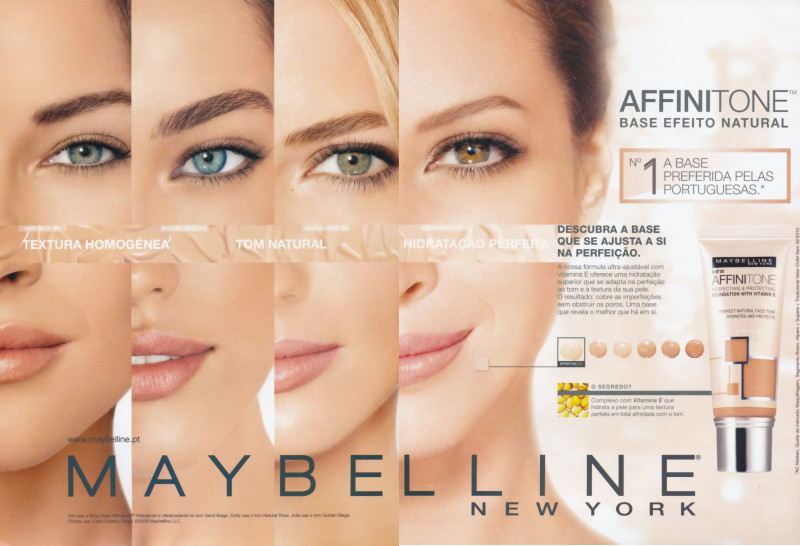 Maybelline Fit Me advertisement for Spring/Summer 2011