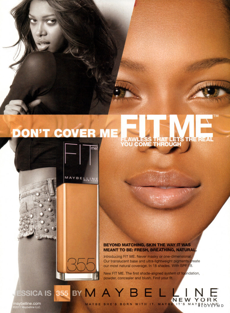 Maybelline Fit Me advertisement for Spring/Summer 2011