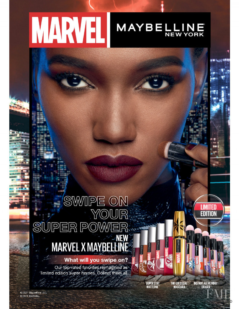 Maybelline advertisement for Spring/Summer 2021
