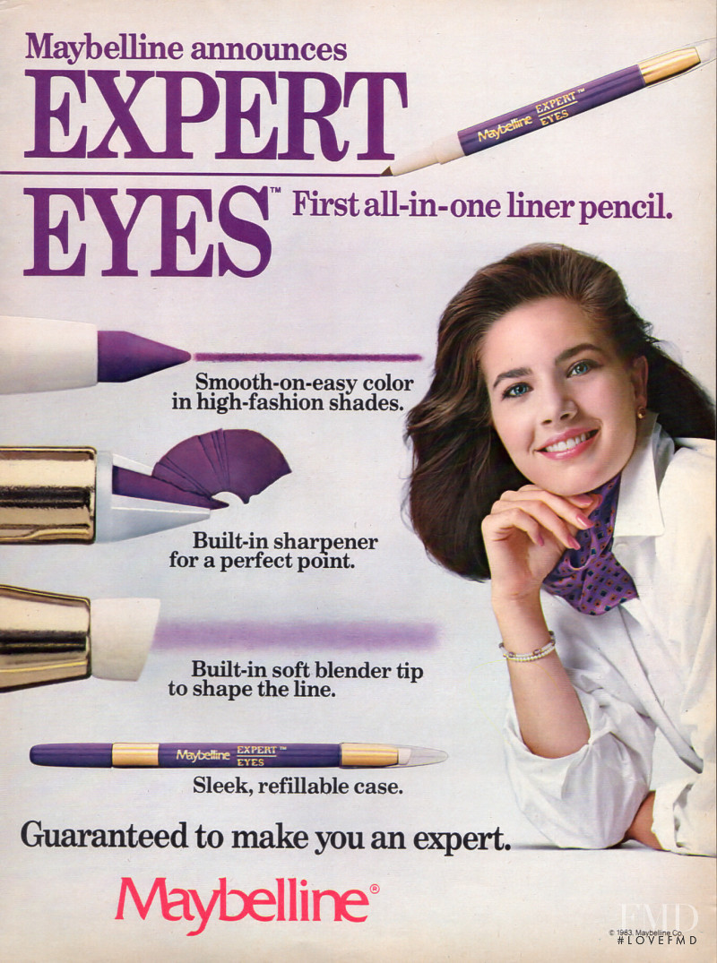 Maybelline EXPERT EYES  advertisement for Spring/Summer 1984