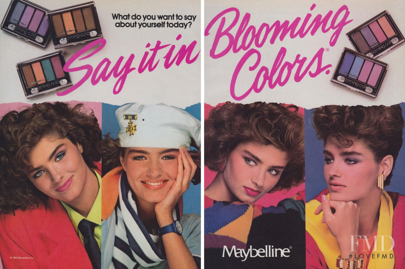 Maybelline EXPERT EYES  advertisement for Spring/Summer 1984