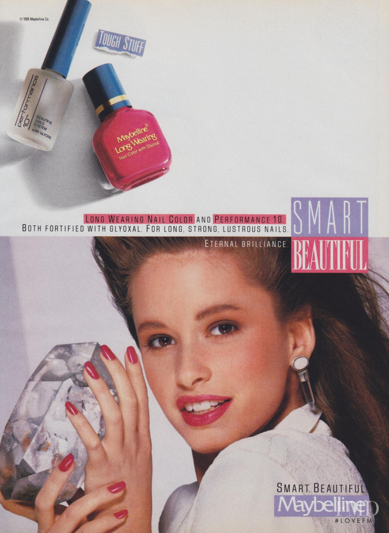 Maybelline advertisement for Spring/Summer 1988