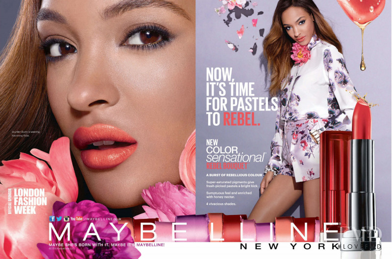 Maybelline advertisement for Spring/Summer 2015