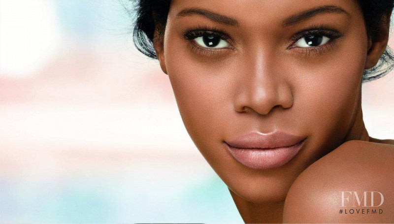 Jessica White featured in  the Maybelline advertisement for Spring/Summer 2012