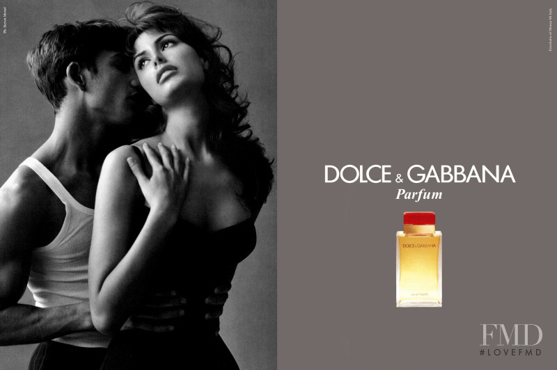 Elsa Benitez featured in  the Dolce & Gabbana Fragrance advertisement for Spring/Summer 1997