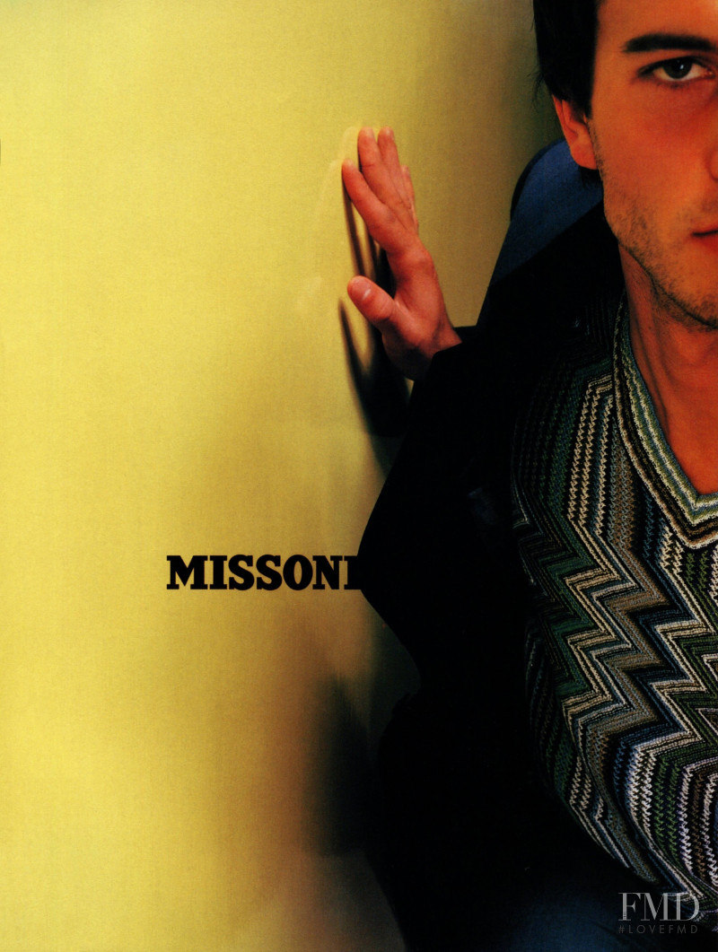Missoni advertisement for Spring/Summer 1998