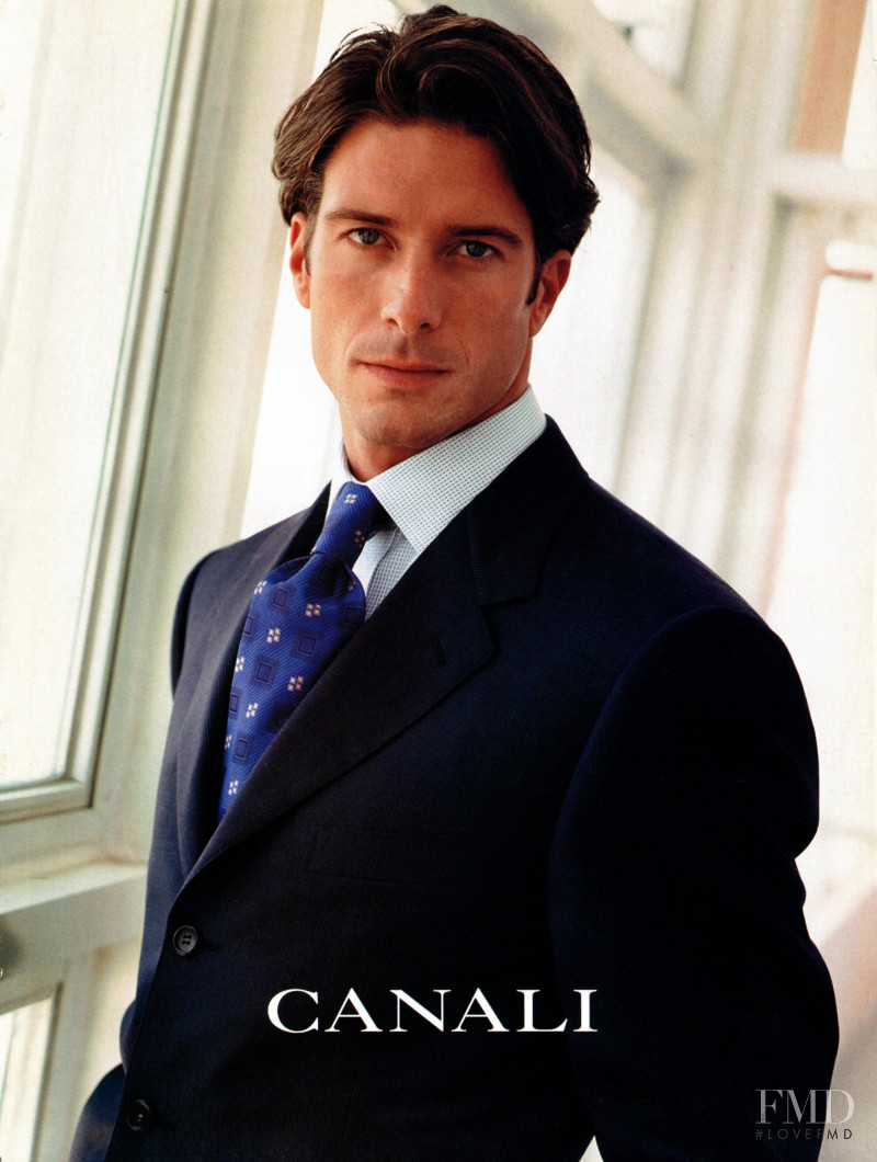 Canali advertisement for Spring/Summer 1998