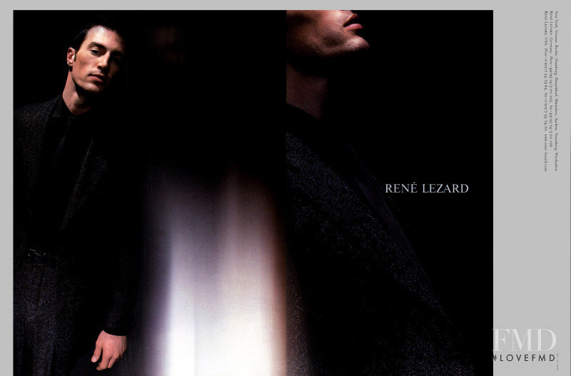 Renï¿½ Lezard advertisement for Autumn/Winter 1999