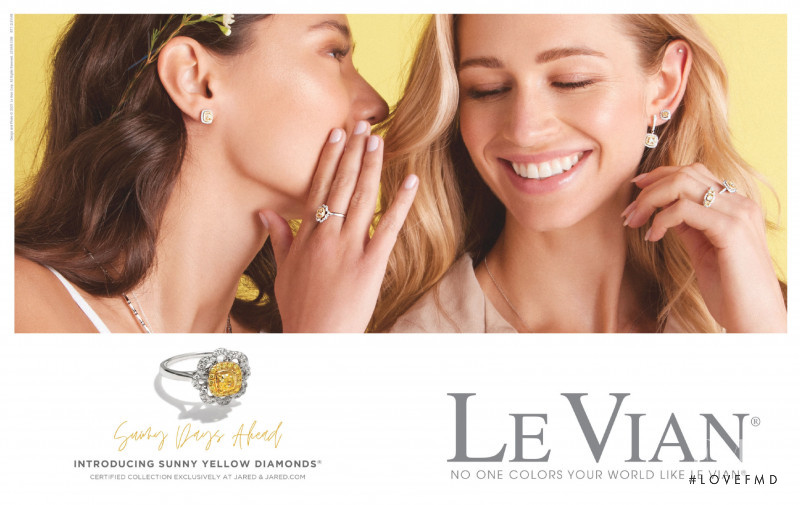 Le Vian advertisement for Spring/Summer 2021