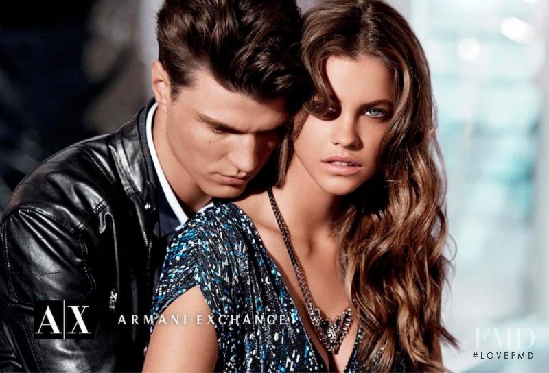 Barbara Palvin featured in  the Armani Exchange advertisement for Autumn/Winter 2012